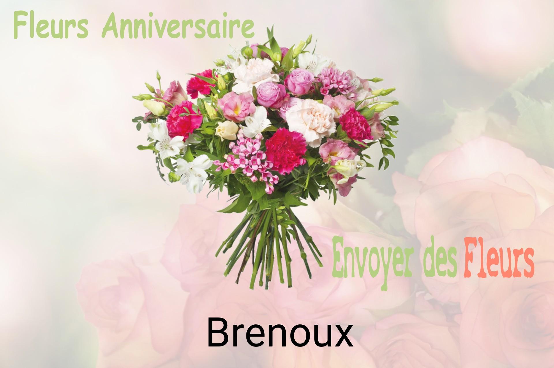 Bouquet de fleurs d’anniversaire livré à Brenoux
